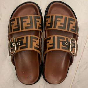 Fendi FF buckle Sandals slides